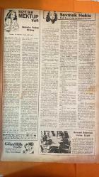 YEDİGÜN EDEBİYAT, FİKİR, SANAT, SİNEMA VE AKTÜALİTE RESİMLİ MECMUA DERGİSİ - SAYI: 24 - 25 AGUSTOS 1949 - ZİYA - HÜSAMETTİN GÜRELİ - NURİ - CAHİT ÖNEL - OSMAN COŞGÜL - NECDET ERGİN - MUSTAFA BATMAN - ERDAL BARKAY - MAHİR ARAS - YILMAZ OKTAY - DOĞAN ACARBAY - KEMAL HOROLU - AVNİ AKGÜN - RUHİ SARIALP - TURAN GÖKER - OKTAY KARAKULAK - RAGIT OETAR - KOC - HAKAN ZARAMAN - İLHAN TAGUEU - MUSTAFA ONCAN - MUHİTTİN AKIN - SETVAN TOKER - RAHİ BARSALP - GÜNER FİRİK - CELİL UÇARER - EMİN TOKGÖS - V. YÜCER - B. CENGİZ - SEDAT SIMAVI - TAHSİN ÖZTİN - FREUD - ADLER - WILLIAM SHAKESPEARE - LAURENCE OLIVER - BING CROSBY - RINE STEVENS - FOTOGRAFLA DÜNYA AKTUALİTESİ - MİLLİ ATLETİZM KARŞILAŞMALARINDA AVUSTURYALILARI YENDİK - KISKANÇLIK - KRONBORG ŞATOSUNDA MEŞHUR HAMLET'İN TEMSİLİ - KADINLAR ERKEKLERDEN DAHA FAZLA YAŞIYORLAR - IVA TOGURI D'AGIUNO - MARION STEIN - EARL OF HAREWOOD - GEORGE - PRINCESS ROYAL - HARRY S. TRUMAN - IRENE DUNNE - ERROL FLYNN - NORA EDDINGTON - DICK HAYMES - GERHARD A - 12 SAYFA