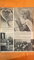 HAFTA MEMLEKET VE DÜNYA HADİSELERİNİ TAKİP EDER, HAFTANIN EN SEÇME YAZI VE RESİMLERİNİ VERİR, SİYASİ MECMUA DERGİSİ - SAYI: 9 - 27 ŞUBAT 1959 - TAHSİN DEMİRAY - CELAL DEMİRAY - SEZAL SOLELLI - OĞUZ ÖZDEŞ - BELİNDA LEE - DODY GEATH - MAXWELL SETTON - STELLA STEVENS - KIM NOVAK - SERVER SOMUNCUOĞLU - KEMAL ZEYTİNOĞLU - MUZAFFER ERSÜ - ŞERİF ARZIK - BURHAN TAN - EMİN AKLAFAT - ADNAN MENDERES - ŞEFİK FENMEN - BRIGITTE BARDOT - VADIM - IVA TOGURI D'AGIUNO - MARION STEIN - EARL OF HAREWOOD - GEORGE - PRINCESS ROYAL - HARRY S. TRUMAN - IRENE DUNNE - ERROL FLYNN - NORA EDDINGTON - DICK HAYMES - GERHARD AUDORF - FOTOGRAFLA DÜNYA AKTUALİTESİ - MIAMI'YE BAHAR ERKEN GELDİ - YENİ İNGİLİZ BOMBASI - JAPON YILDIZI - YENİ BİR YILDIZ - DÖVİZ KAÇAKÇILIĞI - LONDRA'YA UĞURLANIRKEN - DEFİLE - BASIN BALOSU - HEM HULA HEM ÇAY - BARDOT'A RAKİP - 1956 KADIN FESTİVALİ - LONDRA'DAKİ UÇAK KAZASI FACİASI - KADINLAR DAHA ÇOK YAŞIYOR - KISKANÇLIK BİR HASTALIK MIDIR - YILDIZINIZA BAKIYORUZ  - 26 SAYFA