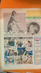 PAZAR AKTÜALİTE, SİNEMA, TİYATRO, MİZAH MECMUA DERGİSİ - SAYI: 427 - 29 KASIM 1964 - BİRSEN MENEKŞELİ - ALFRED HITCHCOCK - MYLENE DEMONGEOT - DR. KILDER - KIRK DOUGLAS - JOHN WAYNE - SEMRA SAR - TURGUT DEMİRAĞ - MUZAFFER TEME - EROL TEZEREN - HENRY COSTA - SOPHIA LOREN - ATIF YILMAZ - WALT DISNEY - MAC RABOY - AYHAN IŞIK - ORHAN KAPKAL - SEMRA DURDAĞ - FOTOGRAFLA AKTÜALİTE - KOCA JOHN - UNUTULUYOR MU - DOGUM GÜNÜNÜZ KUTLU OLSUN SEMRA SAR - GELDİ VE GİTTİ KIRK DOUGLAS - ATIF YILMAZ İLE EVLENMEYECEĞİM - BAYTEKİN - YEŞİLÇAM SOKAĞI - HAFTA ŞEHİR PAZAR VE GİTTİ - PUFF - BONCUK - J'AI MAIGRI - KURT KÖPEĞİ - CİNAYET GECESİ - TATLI GÜNAH  - 16 SAYFA