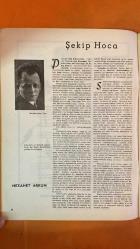 YENİ İNSAN BİLİM, SANAT, DÜŞÜN, EDEBİYAT DERGİSİ - SAYI: 3 - MART 1964 - MUSTAFA ŞEKİP TUNÇ - NEZAHET ARKUN - BEDİ SEHSUVAROĞLU - NURETTİN ŞAZİ KÖSEMİHAL - SABRİ ESAT SİYAVUŞGİL - KÂZIM İSMAİL - HASAN ALİ YÜCEL - HALDUN TANER - WOLFGANG WEYRAUCH - BURHAN ARPAD - B. A. - BAHA GELENBEVİ - OKTAY RİFAT - FAZIL HÜSNÜ DAĞLARCA - CELÂL SİLAY - MUZAFFER AŞKIN - ZEHRA AĞRALI - ÖMER MADRA - SAMİM KOCAGÖZ - ŞAHAP SITKI - EKİN DURU - ORHAN KEMAL - TURHAN SELÇUK - TOULOUSE-LAUTREC - DE CHIRICO - MATISSE - HİTİT SANATI - ŞEKİP HOCA - SORUMLULUĞUNU DUYAN BİR YAZAR - EDEBİYATI OKUYUCUYA FAYDALI KILACAĞIMA NAMUSUM ÜZERİNE SÖZ VERİRİM - DÜŞÜNCEDEN YOKSUNLUK - SCHWEIK VE ÖTESİ - SİNEMAMIZDA KONU - İLÇEDE BİR GÜN - ŞUBAT GECESİ - HER AKŞAM - DIŞARIDAN GAZEL - DOĞA'DAN PARÇALAR - MATISSE KONUŞUYOR - TOULOUSE-LAUTREC - DE CHIRICO - HİTİT SANATI - YENİ İNSAN DERGİSİ - BİLİM SANAT DÜŞÜN EDEBİYAT - YENİ İNSAN YAYINLARI - YENİ İNSAN KÜLTÜR DERGİSİ - CELÂL SİLAY FOTOROMANI - KARİKATÜR -  44 SAYFA
