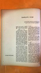 YENİ İNSAN BİLİM, SANAT, DÜŞÜN, EDEBİYAT DERGİSİ - SAYI: 24 - ARALIK 1964 - TAMARA PRESS - SAMİM KOCAGÖZ - SAFA S. ERKÜN - CELÂL ESAT ARSEVEN - EŞREF ÜREN - TEVFİK BERKMAN - CAHİT TANYOL - İLHAN SELÇUK - NURETTİN ŞAZİ KÖSEMİHAL - BEDIA KÖSEMİHAL - SADİ FAİK İZER - MUSTAFA SEYYİT SÜTÜVEN - İLHAMİ KARACA - DİNÇER ERİMEZ - EKİN DURU - BİLGE TANYOL - SABRİ BERKEL - HALDUN TANER - WOLFGANG WEYRAUCH - M. AYATAÇ - FOTOGRAFLA AKTÜALİTE - SANAT VE DEVLET - TOPLUMUN SANATTAN BEKLEDİĞİ - SANATTAN YOKSUN DEVLET - DEVLET VE SANAT - DEVLET VE RESİM - VIII. KANSER KONGRESİ - ŞİİR VE GERÇEK - EDEBİYATA SAYGI - SAMİM KOCAGÖZ’ÜN ROMANI - BAUDELAIRE’İN MEKTUPLARI - PALEOLİTİK AVRUPA II - IĞ - CHAGALL - PLASTİK SANATI SERGİLERİ - AYTAÇ İLE KONUŞMA - BİZİM TÜRKÜLER - SHAW’UN MEKTUBU - SIKINTI - EDEBİYATI OKUYUCUYA FAYDALI KILACAĞIMA NAMUSUM ÜZERİNE SÖZ VERİRİM -  44 SAYFA