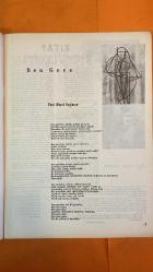 YENİ İNSAN BİLİM, SANAT, DÜŞÜN, EDEBİYAT DERGİSİ - SAYI: 11 - KASIM 1963 - FAZIL HÜSNÜ DAĞLARCA - SAMİM KOCAGÖZ - HİLMİ ZİYA ÜLKEN - JEAN PAUL SARTRE - GEORGES SIMENON - MEHMET SEYDA - S. FREUD - GEORGES DUTHUIT - VINCENT VAN GOGH - HENRI MATISSE - ERCÜMENT KALMIK - CELÂL SİLAY - CAHİT SITKI TARANCI - SUNA LOKMAN - TEOMAN - LEYLA TANER - TURHAN SELÇUK - BÜLENT DALYANCI - DESIR - COURTUNNIER - N. ACEMİ - G. F. - Y. I. - ATATÜRK - BİLGE TANYOL - NURULLAH ATAÇ - NECATİ CUMALI - UPTON SINCLAIR - FOTOGRAFLA AKTÜALİTE - BEN GECE - BIKTIK DEDİKLERİ EDEBİYAT - TÜRK DÜNYASI - ROMAN ÇAĞI - ÇOCUK ROMANI - DOSTOYEVSKY - 5000 YILLIK YONTULAR - AVRUPA'DA TÜRK RESİM YONTU SERGİSİ - HAMLET’TE ÜÇ OĞUL - BRECHT İLE KONUŞMA - BİLİNÇLİ İLE DUYGUSAL DİNLEYİCİ - EĞİTİM VE NÜFUS MESELESİ - EĞİTİMLE REFORM - ŞİİRLER - DOĞA'DAN PARÇALAR - MATİSSE - VAN GOGH'UN MEKTUPLARI - CHAGALL - PLASTİK SANATI SERGİLERİ - AYTAÇ İLE KONUŞMA - KARİKATÜR - YENİ İNSAN DERGİSİ - BİLİM SANAT DÜŞÜN EDEBİYAT - YENİ İNS -  44 SAYFA