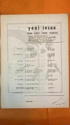YENİ İNSAN BİLİM, SANAT, DÜŞÜN, EDEBİYAT DERGİSİ - SAYI: 11 - KASIM 1963 - FAZIL HÜSNÜ DAĞLARCA - SAMİM KOCAGÖZ - HİLMİ ZİYA ÜLKEN - JEAN PAUL SARTRE - GEORGES SIMENON - MEHMET SEYDA - S. FREUD - GEORGES DUTHUIT - VINCENT VAN GOGH - HENRI MATISSE - ERCÜMENT KALMIK - CELÂL SİLAY - CAHİT SITKI TARANCI - SUNA LOKMAN - TEOMAN - LEYLA TANER - TURHAN SELÇUK - BÜLENT DALYANCI - DESIR - COURTUNNIER - N. ACEMİ - G. F. - Y. I. - ATATÜRK - BİLGE TANYOL - NURULLAH ATAÇ - NECATİ CUMALI - UPTON SINCLAIR - FOTOGRAFLA AKTÜALİTE - BEN GECE - BIKTIK DEDİKLERİ EDEBİYAT - TÜRK DÜNYASI - ROMAN ÇAĞI - ÇOCUK ROMANI - DOSTOYEVSKY - 5000 YILLIK YONTULAR - AVRUPA'DA TÜRK RESİM YONTU SERGİSİ - HAMLET’TE ÜÇ OĞUL - BRECHT İLE KONUŞMA - BİLİNÇLİ İLE DUYGUSAL DİNLEYİCİ - EĞİTİM VE NÜFUS MESELESİ - EĞİTİMLE REFORM - ŞİİRLER - DOĞA'DAN PARÇALAR - MATİSSE - VAN GOGH'UN MEKTUPLARI - CHAGALL - PLASTİK SANATI SERGİLERİ - AYTAÇ İLE KONUŞMA - KARİKATÜR - YENİ İNSAN DERGİSİ - BİLİM SANAT DÜŞÜN EDEBİYAT - YENİ İNS -  44 SAYFA