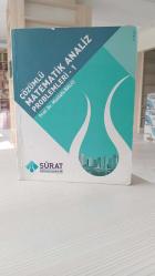 Çözümlü  Matematik Analiz Problemleri 1