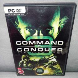 Pc Oyun, Command and conquer 3 Tiberium Wars. Orijinal. Kitapçık mevcut ,disk 10 üzerinden 8,5 koleksiyonluk
