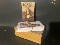 Da Vinci Tarot  78 Kart ve Kitapçık  Özel Ahşap Kutusunda