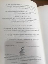 HARRY POTTER AND THE DEATHLY HALLOWS (FIRST EDITION)