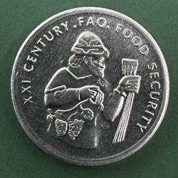 50.000 Lira 1999 FAO, 21. Yüzyıl Gıda Güvenliği, Şarapçılık. Çil.