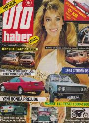 OTOHABER   22 - 28 OCAK  1992 - SAYI: 9  MURAT 131 TESTİ - OTOMOBİL DERGİSİ