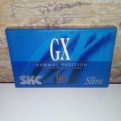SKC GX 90 boş Teyp Kaseti, Ambalajında Sıfır