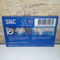 SKC GX 90 boş Teyp Kaseti, Ambalajında Sıfır
