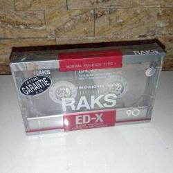 Raks ED-X 90 Boş Teyp Kaseti, Ambalajında Sıfır.