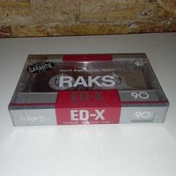 Raks ED-X 90 Boş Teyp Kaseti, Ambalajında Sıfır.