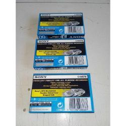 Sony EF 60 Boş Teyp Kaseti, Ambalajında Sıfır. Adet fiyatıdır. Stok 3 adet