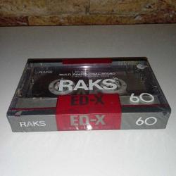 Raks ED-X 60 Boş Teyp Kaseti, Ambalajında Sıfır.