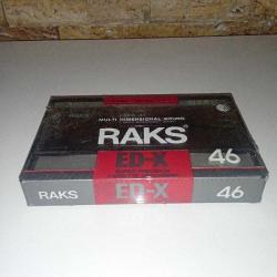 Raks ED-X 46 Boş Teyp Kaseti, Ambalajında Sıfır.