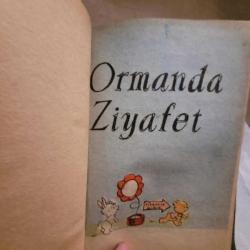 ORMANDA ZİYAFET.. 1960 BASKI