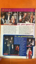 HAFTA SONU DERGİSİ -  SAYI: 5 31 OCAK-6 ŞUBAT 2007 - GÜZİDE DURAN - CEM - YAŞAR - TARKAN - EDA TAŞPINAR - HAKKO - HÜLYA KOÇYİĞİT - GLORIA GAYNOR - LEVENT KIRCA - YAŞAR ÇAKMAK - BEKİR SAÇAR - MUZAFFER KUŞHAN - ALP KIRŞAN - ESİN MARAŞLIOĞLU - ELİF ERGÜN - MEHMET Y. YILMAZ - FERHAN KAYA POROY - CENK ÖZ - YÜKSEL ŞENGÜL - ERTAN GÖKERRE - UĞUR SOYSAL - AYŞE FERHANGİL - MERVE SARAÇ - SERKAN BAL - REFİK TÜRK - GAYE AKON - ASUMAN AYDIN - ÖZER AHSKA - KORAY GÖKKAYA - ERDAL İPEKEŞEN - ZİYNET ATTİLA - YEŞİM DENİZEL - MEHMET MUHİDDİN SİRER - ORHAN TAŞKIN - DİDEN KURUCU - SERVET KAVASOĞLU - CEM M. BAŞAR - ŞAFAK ÖZHAN - HATİCE ERDİNÇ - NUSRET KİNMİLİOĞLU - MEHMET ÜSTÜNDAĞ - MUSTAFA SARIGÜL - ERTEKİN DİNÇAY - RAHMİ KOÇ - İLHAM GENCER - ALİZE DİNÇKÖK - RÜSTEM EYÜBOĞLU - CENK EYÜBOĞLU - SENNUR ÇİFTÇİ - RAİF DİNÇKÖK - ESRA DİNÇKÖK - ELİF DÜRÜST - DEMET SABANCI ÇETİNDOĞAN - HÜLYA AVŞAR - DEBORAH JONES - SUZAN SABANCI DİNÇER - ŞİRİN YALÇIN - İSKENDER SAVAŞIR - ŞELİ ELVAŞVİLİ - ASLI SOYAK - MERV  - 84 SAYFA