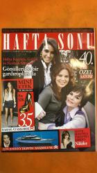HAFTA SONU DERGİSİ -  SAYI: 11 14-20 MART 2007 - HÜLYA KOÇYİĞİT - GÜLŞAH ALKOÇLAR - NESLİŞAH ALKOÇLAR - EDA TAŞPINAR - JOHNNY DEPP - NİLÜFER - ELİF ERGÜN - MEHMET Y. YILMAZ - FERHAN KAYA POROY - YÜKSEL ŞENGÜL - BEKİR SAÇAR - ERTAN GÖKEMRE - AYŞE FERHANGİL - YAŞAR ÇAKMAK - MERVE SARAÇ - SERKAN BAL - REFİK TÜRK - GAYE AKIN - ASUMAN AYDIN - ÖZER AHISKA - MEHMET ÜSTÜNDAĞ - KORAY GÖKKAYA - ERDAL İPEKEŞEN - ZİYNET ATTİLA - YEŞİM DENİZEL - MEHMET MUHİDDİN SİRER - ORHAN TAŞKIN - DİDEM KURUCU - SERVET KAVASOĞLU - CEM M. BAŞAR - ŞAFAK ÖZHAN - HATİCE ERDİNÇ - NUSRET KİNMİLİOĞLU - AYSUN KAYACI - ELIZABETH HURLEY - ARUN NAYAR - KENAN DOĞULU - SİBEL TÜZÜN - TUĞBA ÖZAY - ŞEBNEM SCHAEFFER - MEHMET AĞAR - SÜHEYL UYGUR - BEHZAT UYGUR - ARZU YANARDAĞ - BURAK GÜRPINAR - CENK ERTAN - ALİ SERTER - GAMZE ÖZÇELİK - İBRAHİM DOĞAN - AKIN ALANUR - SON DOĞAN - ZEYNEP TOKUŞ - ROBERT BEAUCHAMP - ASENA - JAN LUGGENHOLCHER - MARIAH CAREY - MANOLO BLAHNIK - PRADA - DOLCE & GABBANA - VERSACE - HİLAL CEBECİ   - 84 SAYFA