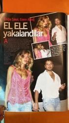 HAFTA SONU DERGİSİ -  SAYI: 31 - 3 AĞUSTOS 9 AĞUSTOS 2005 - ÇAĞLA ŞIKEL - EMRE ALTUĞ - GAMZE ÖZÇELİK - MEHMET MUTLU - ESRA ERON - BARIŞ YAMAN - MEHMET Y YILMAZ - MELDA NARMANLI ÇİMEN - ERDEM KİNM - YÜKSEL ŞENGÜL - LİKER AYDIN - ATEŞ ÇELİK - ÖZER AHISKA - SUAT EKİZ - ORKUN BULUT - BAHADIR GÜRE - KORAY GÖKKAYAL - GÖKTAY ÇUHADAR - ERDAL İPEKESEN - ZİYNET ATTİLA - MEHMET MUHİDDİN SİRER - ORHAN TAŞKIN - DİDEM KURUCU - SERVET KAVASOĞLU - ELİF ERÜL - SEVAL GÜREL - ŞAFAK ÖZHAN - NUSRET KİRİMLİOĞLU - SİBEL CAN - SULHİ AKSÜT - KEREM ALK - ARTO - MURAT ERDOĞAN - OKAN YALABIK - TUĞBA ÖZERK - SEZEN AKSU - EGE - DENİZ SEKİ - EDA TAŞPINAR - LERZAN MUTLU - SERDAR ORTAÇ - BURCU ÇAĞRI - NURİ KÖSEM - TATSYANA TSEKEVICH - ÖZLEM TEKİN - TURGUT KERKİ - NESLİŞAH ALKOÇLAR - HÜLYA KOÇYİĞİT - BERNA ÖZTÜRK - SADİ ELİYEŞİL - MELİSA ELİYEŞİL - MARİA ELİYEŞİL - NECMETTİN ELİYEŞİL - TARKAN SUALP - ÇİĞDEM KAYALI - YONCA EVCİMİK - TARIK MENGÜÇ - PINK MARTIN - ŞEMSETTİN GÖKTAŞ - EMRAH - SELİN TOKTAY - ALİ R  - 84 SAYFA