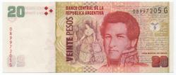 Arjantin 2003 Yılı 20 Peso  Çil