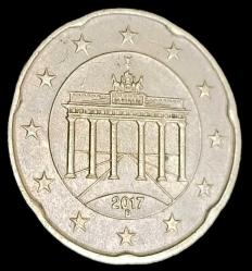 Almanya 2017 D 20 Euro Cent