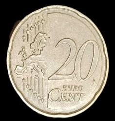 Almanya 2017 D 20 Euro Cent
