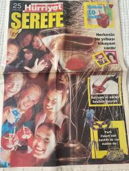 HÜRRİYET GAZETESİ DOĞUM GÜNÜ HEDİYESİ- 25 ARALIK 2007- Cahit Akyol-Haldun Dormen-Eysan Özım-Acun Ilıcalı-Tülin Şahin-İzzet Çapa-Özlem Kaymaz-Hande Yener-Aysun Kayacı-Şevki Tokat-Bade Nosa-Koşuman-Cem Özütürk  Şarabın köpürdüğü gece-İthal şampanya alırken dikkat edin-Türkiye’nin kokteyl şampiyonu-Şampanyaların tadı ve fiyatı-Çocuklar için özel üzüm suyu-Engeller değişiyor-Parti sihirbazları iş başında-Partiye katıl ama içkili araba kullanma-Parti paketinde konfeti de var maske de-Herkesin bir yılbaşı hikayesi vardır-Annemin antika koltuğunu kırdık ama ben hep inkar ettim-Feleg geçirdim ziyarete geldim-Diyarbakır’a görevli gönderildim ama yılbaşı eğlencelerini atladım-Herkes havai fişek patlattı ben su çiçeği kabarcıklarımı-2 meyve suyuna 1500 pound hesap geldi, itiraz edince kendimizi arka odada bulduk-O gece koleksiyona yağ damlatmadan hindiyi yiyip bitirdik ama ben de bittim-Asker sevgilim geldi çılgın gibi eğlendik-Votkalı 10 harika-Eğlencede son moda shot-Neo reklamına uluslararası