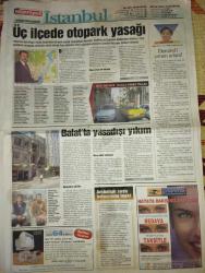 HÜRRİYET İSTANBUL GTESİ DOĞUM GÜNÜ GAZETESİ  - 10 Nisan  2000 -Süleyman Demirel-İdris Güllüce-Kıvanç-Demirel-Sami Güngören-Kamil Atak-Ayşe Görgün-Latife Demirci-Rafet Bozdoğan-C.Gür-Erin Kaşkan-Aydın Doğan-Nevin Düğmeli-Niyazi Dalyancı-Tolga Çebi-Mutlu Tönbekici-Burak Dereci-Köksal Yılmaz-Erol Alacır-Sezai Çabuk-Ayşun Yazan-Soner Olgun-Mehmet Esen-Yılmaz Güney  Tuzla Demirel’i istiyor ama-Demirel Tuzla’ya küs-Kıvanç duyarız-Son umut Danıştay-İşte Jak Kamhi farkı-11 milyon dolar çürüdü-Trende gaspçı dehşeti-Her afete bir çare-Süper hizmet İstavrit-Üç ilçede otopark yasağı-Balat’ta yasadışı yıkım-Ambalajlı suda holograma tepki-Demirel’i yenen adam!-Demirel Tuzla’ya gelmez-Geleni kovuyorlar-Trafikte kebapçı terörü-Küfürük magandaları-Otopark sorun oluyor-Beyaz camurlar çok yüksek-Geleni kovuyorlar-Genelev taşındı-Genelevin yeni adresi-Genelevi de vurdular-Bir ev daha yıkıldı-Genelevin adı bile yazılmadı-Genelev mezarlık oldu-Genelevde sabah baskını-Genelevde son gece-Kirli çamaşır