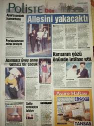 HÜRRİYET İSTANBUL GTESİ DOĞUM GÜNÜ GAZETESİ  - 10 Nisan  2000 -Süleyman Demirel-İdris Güllüce-Kıvanç-Demirel-Sami Güngören-Kamil Atak-Ayşe Görgün-Latife Demirci-Rafet Bozdoğan-C.Gür-Erin Kaşkan-Aydın Doğan-Nevin Düğmeli-Niyazi Dalyancı-Tolga Çebi-Mutlu Tönbekici-Burak Dereci-Köksal Yılmaz-Erol Alacır-Sezai Çabuk-Ayşun Yazan-Soner Olgun-Mehmet Esen-Yılmaz Güney  Tuzla Demirel’i istiyor ama-Demirel Tuzla’ya küs-Kıvanç duyarız-Son umut Danıştay-İşte Jak Kamhi farkı-11 milyon dolar çürüdü-Trende gaspçı dehşeti-Her afete bir çare-Süper hizmet İstavrit-Üç ilçede otopark yasağı-Balat’ta yasadışı yıkım-Ambalajlı suda holograma tepki-Demirel’i yenen adam!-Demirel Tuzla’ya gelmez-Geleni kovuyorlar-Trafikte kebapçı terörü-Küfürük magandaları-Otopark sorun oluyor-Beyaz camurlar çok yüksek-Geleni kovuyorlar-Genelev taşındı-Genelevin yeni adresi-Genelevi de vurdular-Bir ev daha yıkıldı-Genelevin adı bile yazılmadı-Genelev mezarlık oldu-Genelevde sabah baskını-Genelevde son gece-Kirli çamaşır