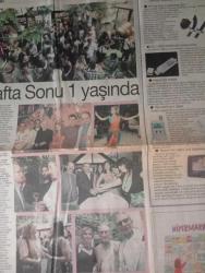 Cumhuriyet GAZETESİ -9 haziran 2007-Hakan Öge-Ayşe Yıldırım-Selda Güneysu-Gürsu Kunt-Bülent Ergüden-Figen Atalay-Asu Selçuk-Hakan Akarsu-Emrecan Mavuşoğlu-Sender Şua-Tamer Akçam-Sibel Oral-Melike Karaosmanoğlu-Cemil Cahit Güzelbey-Güngör Uras-Cem Behar-Emin Karaca-Füsun Çoban-Tamer Levent-Mert Fırat-Beyhan Murphy-Meral Okay-Ayşe Tütüncü-Hasan Paşalı-Celal Üster-Hüseyin Alemdar-Mehmet Ergüven-İskender Pala  Hevesin yerini para aldı-Okyanusta bir aşk-Nasreddin Hoca’nın torunlarıyız-Kayıp kadınlar-Cazın rüya ikilisi-Ege’de ‘yüzler’in dostluğu-Hafta Sonu 1 yaşında-Teknoloji-Duygusal zeka başarı demek-İstanbul’da Salsa ateşi-Bursa karnaval havasında-Maviliklerde aşk öyküsü-Dost ‘yüzler’ buluşuyor-Geriye kalaslar kaldı-Yeniçağ fethin ürünü mü?-Sergi-Sahne tozu-Dışarıda aranan sevgi-Cumartesi ekranı-Sinema keyfi  Karikatür adı: Hipermarket - Çizer: Bülent Kutlu