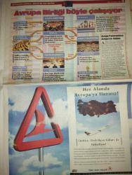 HÜRRİYET GAZETESI DOĞUM GÜNÜ GAZETESİ  - 12 Aralık 1955-Ertuğrul Özkök - Şeref Sayın - Zeynel Lüle - Hasan Esat Işık - Yıldırım Keskin - Enis Berberoğlu - Zeynep Gülcanlı - Meltem Cumbul - Rauf Tamer - Mustafa Koç - Oğuz Satıcı - Deniz Baykal - Tansu Çiller - Mesut Yılmaz - Süleyman Demirel - Hikmet Çetin - Onur Kumbaracıbaşı - Hikmet Sami Türk - İsmail Cem - Yılmaz Karakoyunlu - Onur Öymen - Ali Dinçer - Kamran İnan - Gündüz Aktan - Hakkı Devrim - Cüneyt Arcayürek - Oktay Ekşi - Zeki Çeliker - Sadun Tanju - Necati Doğru - Erol Simavi - Ercan Arıklı - Uğur Dündar - Zülfü Livaneli - Bekir Coşkun - Halit Kıvanç - Latif Demirci - Meral Okay - Orhan Pamuk - Mümtaz Soysal - Mehmet Ali Birand - Zeynep Oral - Umur Talu - Zülal Kalkandelen - Neşe Düzel - Ayşe Arman - Nazlı Ilıcak - Mehmet Barlas - Can Dündar - Oktay Akbal - Hasan Cemal - Ahmet Hakan - Şakir Süter - Erdal İnönü - Haluk Ulusoy - Şenes Erzik  Bu heyecanı anlayınız - Hayatımız böyle değişecek - Biz yıllardır Avrupalıyız - Gümrük