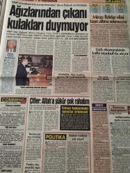 ASABİ GAZETESİ DOĞUM GÜNÜ HEDİYESİ- 7 HAZİRAN 2000-Devlet Bahçeli - Aysel Gürel - Kadir İnanır - Gülben Ergen - Tarık Tarcan - Dündar Kılıç - Yılmaz Erdoğan - Demet Akbağ - Levent Tülek - Bülent Kayabaş - Zeki Alasya - Metin Akpınar - Altan Erkekli - Cem Özer - Ayşen Gruda - Fatoş Sezer - İzzet Yıldızhan - Vahide Gördüm - Cüneyt Arkın - Füsun Önal - Kenan Kalav - Haldun Dormen - Nezih Tuncay - Müjdat Gezen - Süheyl Eğriboz - Sümer Tilmaç - Güzin Özipek - Ekrem Dümer - Tarık Ünlüoğlu - Tanju Gürsu - Serap Aksoy - Mehmet Yıldırım - Audrey Mestre - Yasemin Dalkılıç - Hüseyin Movit - Kanber Şenyüz - Berna Demirkale - Seçkin Piriler - Süleyman Çırıkas - Muharrem Uğur - Orhan Gencebay - Şener Şen - Kemal Sunal - Erbil Gözükırmızı - Sadettin Okkalı - Celal Toprak - Şakir Yazıcı - Kadir İnanır - Tarık Tarcan - Dilan D - Hakan Kıran  Yokluk içinde varlık - Allahım nedir bu başımıza gelenler - Asarı antika - Üç memur maaşı bir işçi kadar - Benzinlik patladı - Artçı değil bağımsız deprem -