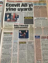 ASABİ GAZETESİ DOĞUM GÜNÜ HEDİYESİ- 18 OCAK 2000-Bülent Ecevit-Sebnem-Hasan Bilir-Burhan Buzlu-Yasemin Pamuk-Orhan Uğuroğlu-Fatih Erkoç-Zafer Alagöz-İkbal Gürpınar-Uğur Dündar-Cüneyt Arcayürek-Gamze Tazim-Uğur Uludağ-Oktay Oray-Robert Ellis-Milena Repka-Tiffany Haber-Ferdi Merter-Zuhal Yalçın-Bora Ayanoğlu-Gökhan Mete-Selim Naşit-Oya Başar-Ayşegül Atik-Vahide Gördüm-Tamer Levent-Ahmet Uğurlu-Cansu Dere-Mustafa Sandal-Nadir Dibo-Hüseyin Solmaz-Ali Özyaşar-Tufan TOPRAK-Kamil Turan-Faruk Fevzi-Claudia-Dorothea-Hüseyin Movit-Murat Şahin-Zeynep-Sinem Kobal-Hande Ataizi-Murat Başoğlu  Yılın adamı: Gariban vatandaş-Ecevit şehit yakınlarını avuttu-Depremzede dilenci oldu-Asabiyet-SSK’da muayene kuyruğu kalkacakmış-Beykoz’da büyük silahlı çatışma-Bir dirhem et bin derde deva-Hastalığı önlüyor-Deprem hasar tespiti için para yok-Arena yine olay yaratacak-Söz hakkı-Gece Kahvesi-Babacan ekibi büyücülerin peşinde-Oktay ile Özlem’in arasında ayrılık rüzgarı-Kezban’a büyük tehdit-‘Notre Dame’ın Kambur