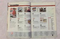 YENİ AKTÜEL  HAFTALIK HABER DERGİSİ - SAYI:71 - 16-22 KASIM  - 2006 -   ÖSS'YE HAZIRLIKTA DEVRİM - HAVA DURUMU GİBİ DEPREM TAHMİNİ - BANKA BATIKLARI SEKRETERLERE DAĞITILDI - UEFA BİYONİK FUTBOLCUYU TÜRKİYE'DE ARIYOR - BİLGİSAYAR OYUNU BAĞIMLISINA ÖZEL KLİNİK - NAKŞİ KÖYÜNE GİRDİK - MENZİL DERGAHI - IRAK'A ULUSLARARASI GÜÇ KAPIDA - PARTNERİNİZİ TANIYOR MUSUNUZ - ÖZGÜRLÜK HEYKELİ VE AIDA'YI KALAYAN PROJE - ON NUMARA MARADONA - HER ŞEY REYTİNG İÇİN - KOÇ BURCU İÇİN TEHLİKE KAPIDA - SENİN ANNEN BİR APTALDI YAVRUM - İLAÇLI KARNIYARIK ÇETESİ YAKALANDI - FISTIK GİBİ RUS KIZLARIYLA TANIŞMA - ZİRVEDE OKSİJEN AZ - ASLA BÖYLE ŞEYLER OLMADI - TAM BİR TÜRK BEBEK - KUŞ GRİBİNİN SORUMLUSU YEŞİL BAŞLI ÖRDEK - İNEKLER BALIK HAFIZALI - EŞEKLER TİMSAH GÖZYAŞI DÖKER - PORSUKLAR ASLAN YÜREKLİDİR - ZEBRALAR KEÇİ İNATLI - FİLLER TİLKİ KURNAZLIĞINA SAHİPTİR - KARNIYARIKLA TUZAĞA DÜŞENLER - HOLLANDALI KOÇ TESTİ - KAPAKTAKİ KADIN GİBİ HİSSETTİM - SANAL BAĞIMLILIK TEDAVİ EDİLİYOR - KÜLTÜR-SANATTA ROMANT 98 SAYFA