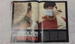 YENİ AKTÜEL  HAFTALIK HABER DERGİSİ - SAYI:71 - 16-22 KASIM  - 2006 -   ÖSS'YE HAZIRLIKTA DEVRİM - HAVA DURUMU GİBİ DEPREM TAHMİNİ - BANKA BATIKLARI SEKRETERLERE DAĞITILDI - UEFA BİYONİK FUTBOLCUYU TÜRKİYE'DE ARIYOR - BİLGİSAYAR OYUNU BAĞIMLISINA ÖZEL KLİNİK - NAKŞİ KÖYÜNE GİRDİK - MENZİL DERGAHI - IRAK'A ULUSLARARASI GÜÇ KAPIDA - PARTNERİNİZİ TANIYOR MUSUNUZ - ÖZGÜRLÜK HEYKELİ VE AIDA'YI KALAYAN PROJE - ON NUMARA MARADONA - HER ŞEY REYTİNG İÇİN - KOÇ BURCU İÇİN TEHLİKE KAPIDA - SENİN ANNEN BİR APTALDI YAVRUM - İLAÇLI KARNIYARIK ÇETESİ YAKALANDI - FISTIK GİBİ RUS KIZLARIYLA TANIŞMA - ZİRVEDE OKSİJEN AZ - ASLA BÖYLE ŞEYLER OLMADI - TAM BİR TÜRK BEBEK - KUŞ GRİBİNİN SORUMLUSU YEŞİL BAŞLI ÖRDEK - İNEKLER BALIK HAFIZALI - EŞEKLER TİMSAH GÖZYAŞI DÖKER - PORSUKLAR ASLAN YÜREKLİDİR - ZEBRALAR KEÇİ İNATLI - FİLLER TİLKİ KURNAZLIĞINA SAHİPTİR - KARNIYARIKLA TUZAĞA DÜŞENLER - HOLLANDALI KOÇ TESTİ - KAPAKTAKİ KADIN GİBİ HİSSETTİM - SANAL BAĞIMLILIK TEDAVİ EDİLİYOR - KÜLTÜR-SANATTA ROMANT 98 SAYFA