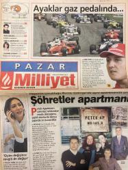 MİLLİYET PAZAR GAZETESİ DOĞUM GÜNÜ HEDİYESİ- 4 MART 20001 -Michael Schumacher-atıl kutoğlu-Muharrem geylan-Serhan geylan-Ayşe Ege-Ece Ege-Özlem Tekin-Ercan arslan-İlber ortaylı-Fazıl Say-Mine Kırıkkanat-Yasemin Çongar-saçına göre sevgili-Gani müjde peynir gemisi-Alin taşçıyan-soğuk Savaş bitmedi-Geoffrey Rush-John LeCarre-John Boorman-Ahmet Tulgar-ece Temel kuran-Şişmanlığa kurban olmayın-bulmaca-Sezen Aksu-Tarık Akan-kadınlar ne ister-Sema Aslan-Genco erkal-marilyn monroe-Juan Pablo Montoya-Mehmet tez-Kenan Işık’ın İstanbul’u-Barış içinde bir cümbüş-Donatella Piatti-Elif Şafak-Haluk bilginer-Ülkü Tamer-Nevsal Elevli-Pivot-Ali Rıza Kardüz-Feridun Ügümü-Serdar erener-dr.lowe - İdil Koleksiyon