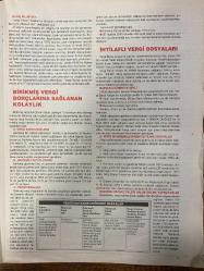 HÜRRİYET GAZETESİ DOĞUM GÜNÜ HEDİYESİ-  Vergi barışı kime ne getiriyor-Sükrü kızılot-birikmiş vergi borçlarına sağlanan kolaylık-ihtilaflı vergi dosyaları-pişmanlık ödeme avantajı-vergi incelemesi devam edenler-vergi barışı yasası-stok ve stoksuzluk beyan-hiç beyanname vermeyen kdv mükellefleri ve diğerleri-gelir stopaj vergisinde matrah artırım-kdv stok beyanı fişi-zirvede buluşalım kariyer 2003 zirvesi-Türkiye’nin en büyük insan kaynakları konferans ve fuarına katılma fırsatını kaçırmayın-yaklaşım yayınları