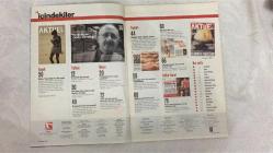 YENİ AKTÜEL  HAFTALIK HABER DERGİSİ - SAYI:106 - 2007 - 19 - 25 TEMMUZ -  HAYATIM TEHLİKEDE - SELÜLİTE İZSİZ İĞNESİZ TEDAVİ - KÜRESEL KIYAMETE ÇARE - ÖZEL HARP DAİRESİ’NİN ESKİ BAŞKANI KONUŞTU - MUZAFFER TEKİN’İ TANIRIM - BİZİM ŞEY KIZLAR - ÖSS TERCİHİNDE SİHİRLİ FORMÜL - GÖKYÜZÜNÜN RENGİ SOLABİLİR - KINALIADA’YI KİM KORUYACAK - CUMHUR EVCİL SUSKUNLUĞUNU BOZDU - 10 SORUDA DEMOKRASİ - ASPİRİN MİGREN TEDAVİSİNDE DE ETKİLİ - ÇİN BÜROKRASİSİNİ KARAOKE BARDA YENDİK - MÖNÜDE FİLM VAR - CLUBBER DUACILAR - PAZARLAMA HARİKASI MI EDEBİYAT MI - HARRY POTTER SERİSİ BİTİYOR AMA TARTIŞMA SÜRÜYOR - MUSTAFA SANDAL AVRUPA’DA BİR BEN BİR DE TARKAN VAR - BİZİM ŞEY KIZLARIN 24 SAATİ - SİHİRLİ FORMÜLLERLE ÜNİVERSİTE TERCİHİ - KÜRESEL CİNLİKLER - ZAYIFLAMA YÖNTEMİYLE JET HIZIYLA İNCEL - TEDAVİDEN SONRA BİKİNİ - HER GÜN YENİ BİR MARİFETİ KEŞFEDİLİYOR - CANNES’DA FİLMLERİ YEMEKLE YORUMLADILAR  - TANER AKÇAM - CUMHUR EVCİL - MEHMET ALİ KILIÇBAY - KEMAL SAYAR - SELAHATTİN YUSUF - AYŞE KORA -  98 SAYFA