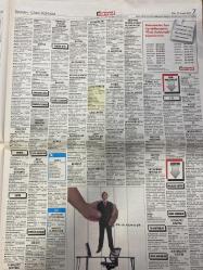 HÜRRİYET SERİ İLANLAR GAZETESİ DOĞUM GÜNÜ HEDİYESİ- 25 ARALIK 2007 -Seri ilanlar-mis gibi takas fırsatı-eski evini ver yenisini hemen al-mavi kale-eleman-büro malzemeleri-eğitim-sağlık-çeşitli konular-çiçekçiler-kuaförler-kuru temizleme-evcil hayvan hayvanlar-güzellik salonları-tercüme ofisi-promosyon hizmetleri-eşya arayanlar-para-borsa-emlak-Avrupa yakası kiralık-Avrupa yakası satılık-Anadolu yakası kiralık-Anadolu yakası satılık-plaza çalışanları yürüme mesafesinde eve kavuşacak-Koluman-Gedizler-Volkswagen-Skoda-Nissan-bostancıoğlu-Akbank-Jaguar-Citroen-Mercedes-Mazda-Erpaş otomotiv-Hyundai-kaynak otomotiv-sigorta-Avcılar-Ortaköy-Kağıthane-güvenlik-Emirgan-etiler-Beylikdüzü-Beşiktaş-Ataköy-Çengelköy-Maltepe-Göztepe-Ataşehir-moda-Suadiye-Çengelköy-gıda üretim fabrikası-Ankara-Çatalca-zeytinlik-Bozcaada-kiralık Devrenmülk-Maltepe zümrütevler’de sahibinden-