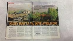 YENİ AKTÜEL  HAFTALIK HABER DERGİSİ - SAYI:101 - 20007 - 14 - 20 HAZİRAN  -  KURAN’DAKİ 21. YÜZYIL AYETLERİ - MEYVE SUYUYLA 7 GÜNDE 3,5 KİLO - İSLAMABAD’DA ŞERİAT İLAN EDEN LAL MESCİDİ’NE GİRDİK - ÜLKEYİ KAN GÖLÜNE ÇEVİRİRİZ - SON SÖZÜ BEN SÖYLERİM ASKER DEĞİL - HAYATIMI TAMER KURTARDI - ABD DARBE İSTEDİ BÜYÜKANIT MUHTIRAYA İNDİRGEDİ - KURAN’IN ANAHTARINI ÇEVİRDİK - KUZEY IRAK’TA YOL İKİYE AYRILIYOR - SARKOZY’NİN AİLESİNİN OSMANLI İLE VAROLUŞ ÖYKÜSÜ - ALPLER’DE BUZLARI KURTARMA OPERASYONU - KIBRIS’TA NELER OLUYOR - SÖZDE EŞCİNSEL EVLİLİK HİKAYELERİ - ÖZEL ATLETLERDEN TÜRKİYE’YE 9 MADALYA - HİÇ SEVGİLİM OLMADI HEP EŞİM OLDU - KABUS TABİRLER - TARANTİNO YOLUN YOL DEĞİL - DEATH PROOF KÜLTÜ HEBA EDİYOR - TÜRKIYE’DEN YUNAN ADALARI’NA VİZESİZ GEMİ TURLARI - DETOKS KİTABIYLA SAĞLIKLI KİLO VERME - KÜRESEL ISINMAYA KARŞI GÜNEŞ YANSITAN YORGAN - OLAY KİTAP TANRI’NIN DOĞUM GÜNÜ - TÜRKIYE’NİN SİYASİ CİNAYETLERİ VE DIŞ GÜÇLER - KKTC DEMOKRASİSİ TÜRKİYE’DEN İLERİ - TARANTİNO ESKİ YILDIZLARI 98 SAYFA