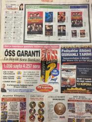 VATAN GAZETESİ DOĞUM GÜNÜ HEDİYESİ - 16 OCAK 2005 -Tuna Kargılı-Profesör Ali Turhan-Clio Mutaf-Kylie Minogue-Cengiz Abazoğlu-Mustafa Karahan-Bayram Çetin-Ahmet Varol-Metin Dere-Müge Anlı-Şaban Yüksel-Barbie Aysun-Tuğba Özay-Çağla Sikel-Arte Çelik-Noella-Cem Hakko-Pamela Spence-Arzum Onan-Mehmet Aslantuğ-Hayati Kılıç-Murat Kılıç-Cristina C.-Cristina-Koray Karamemiş-Koray Karabey-Muhammed Pamuk-Yılmaz Erdoğan-Zeki Alasya-İlknur Şakar-Rasim Öztekin-Necmi Yapıcı-Suna Selen-Ferhan Şensoy-Asuman Dabak-Mehmet Pamuk  Küba Ateşi-Dünya tıbbı Türk bilim adamının başarısını alkışlıyor-Kanser tedavisinde yepyeni bir yöntem-Modacılardan küçük sırlar-Kişi kendine yakışanı giymeli-Minyon tipli geniş kalçalı küçük göğüslü-Vücudunuzu iyi tanıyın-Sadizm ve şiddetin temsilcisi Akrep Burcu-Onun arabası var güzel mi güzel-Türkçe öğretmenim Noella-Pamela MTV’de 1 Numara!-Ayrı ayrı alışveriş yapıyorlar-Cristina’nın fuhuş çetesi çökertildi-OGS’de en son cinlik-Altınımızı Zonguldaklılar oyuyor!-Altın kızlar yar