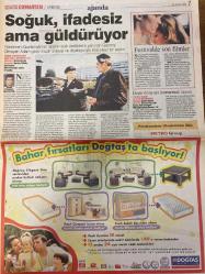 VATAN GAZETESİ DOĞUM GÜNÜ HEDİYESİ - 26 NİSAN 2003 -Cengiz Abazoğlu-Seda Kıran-Tuğçe Kazaz-Deniz Akkaya-Süreyya Dernek-Sibel Arna-Serdar Akbıyık-Murat Güloğlu-Cüneyt Ülsever-Burçin Demirtaş-Bülent Göncü-Turgut Uzer-Vedat Akman-Günseli Özen Ocakoğlu-Ord. Prof. Dr. Yoshio Kondo-Shinya Tsutsumi-Özlem Tosun-Murat Keleştemur-Yusuf Veyisoglu-Serdar Akbıyık-Fatih Aksoy  Bu defile çocuk okutacak-Kadınları star yapan modacı-Yeni gözde Tuğçe Kazaz-Otomobil şöleni-Çılgın giysi ve aksesuarlar Morg’da-Eskiyenizi atmayın ikinci el hayat kurtarır-Soğuk, ifadesiz ama güldürüyor-Asmalı Konak’la bir gecelik kaçamak-Vizyona evet, planlamaya hayır-Şimdi televizyonculuk çok moda-Ortaklık uyumu nasıl ölçülür?-Helpdesk ve Call Center’da lider-Krizde teorinin yeniden keşfi-Moda kimlikleri-Demokratik yönetime evet!-Bütünsel Kalite için motivasyon-Futbolun yeni adresi: TELEON
