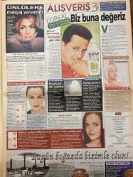 İNCİ GAZETESİ DOĞUM GÜNÜ HEDİYESİ - 17 KASIM 2000-Martha Stewart - Veronica Lake - Winona Ryder - Liz Taylor - Tina Turner - Cleopatra - Calista Flockhart - Audrey Hepburn - Kevyn Aucoin - Gül Gölge - Mahmut - Ebru Gündeş - Sinan Özen - Ayla Sayın - Cem Karaca - Emrah - Yıldız Tilbe - Haluk Levent - Mehmet Aslantuğ - Arzum Onan - Nükhet Duru - Eda Özülkü - Metin Özülkü - Esra Ceyhan - Şakir Süter - Emre Altuğ - Erkan Kurt - Haluk Levent - Dr. Hüsniye Alpay - Merve - Sezin - Halil Ergün - Perran Kutman - Cihat Tamer - Ertem Eğilmez - Ferhan Şensoy - Faruk Tuncay - Ferda Anıl Yarkın - Canan Alkan - Hamdi Alkan - Starların güzellik sırları - Küçük makyaj hileleriyle dünyaca ünlü yıldızlara benzeyebilirsiniz - Bilinen Yüzler - Cleopatra - Biz buna değeriz - Ünlülere makyaj yorumları - Adam gibi Christian Ricci’nin makyajı - Makyajlı ilk erkek - Parfümün ilk çıkışı - Şans Kapıyı Çalınca - Mahmut’u öfkelendiren cevap - Ebru Gündeş ile İkinci Hayat - Nurgül’ün kurtuluşu - ALIŞVERİŞ 2 -