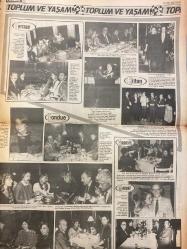 GÜNEŞ 2 GAZETESİ DOĞUM GÜNÜ HEDİYESİ - 30 EKİM 1983 -Bülent Nejat - Zeki Müren - Ezel Akay - Altay Coşkun - Gönül Demirkan - Turan Tanyer - Ayten Yazar - Gül Yolaç - Malik Yolaç - Suzi Hassan - Nuri Birgi - Suna Birgi - Suna Yazıcı - Figen Brodici - Belkıs Bayülken - Reha Hakman - Liana Holford - Ezel Akay - Aytaç Coşkun - Adnan Cangör - Çağrı Beşer - Zühal Özdemir - Nebil Özgentürk - Sema Bina - Suna Yazıcı - Oya Ersöz - Engin Ersöz - Nejat Akçal - Nuran Duran - Suna Duran - Suna Yazıcı - Esra Aksoy - Ceylan Aksoy - Banu Aksoy - Lütfü Üstük - Ayla Tabanlıoğlu - Lütayat Tabanlıoğlu - Serhan Kocabiçak - Amir Kocabiçak - Elif Başaran - Mustafa Sadıkoğlu - Ayşe Sadıkoğlu - Sakıp Sabancı - Gülen Sabancı - Güngör Özkoşoğlu - Ünver Oral - Henza Akın - Figen Oral - Ahmet Özköseoğlu - Nevzat Akın - Esra Çiçek - Eser Aktaşlı - Ceyda Aydede - Zeki Dedehayır - İnci Yakobi - Harika Dedehayır - Bülent Oktem - Ayma Oktem - Şükrü Yüldenen - Nevzat Yüden - Dr. Asuman Katırcıoğlu - Dr. Sedat Katırcıoğl