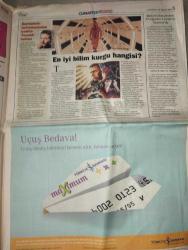 HÜRRİYET GAZETESI DOĞUM GÜNÜ GAZETESİ  -28 Ağustos 2004-Doğan Hızlan-Pakize Suda-Ezgi Başaran-Sibel Arna-Ayşe Arman-Ebru Çapa-Cameron Lee-Temujin Tüzecan-Dale Carnegie-Gamze Cizreli-Özlem Şenuşa-Figen Batur-Sabine Günther-Schier Pekinel-Ilhan Erşahin-Burhan Öçal-Sultan Tunç-Ramzi Gür-Meltem Gür-Sefa Kızgıltürk-Ahmet Yeşilbağ-Gaye Sökmen-Timuçin Esen-Meltem Cumbul-Nurgül Yeşilçay-Sibel Kekilli-Meltem Cumbul-Melike Demirağ-Ayşe Saran-Gülseren Güleryüz-Meral Yıldız-Burcu Güneş-Özcan Deniz-Pelin Batu-Candan Erçetin-Mischa Barton-Ayşe Özyılmazel-Gamze Özçelik-Murat Dalkılıç-Cenk Eren-Sinem Kobal-Barış Akarsu-Zeynep Tokuş-Sibel Can-Mustafa Sandal-Haluk Bilginer-Bora Akkaş-Seren Serengil-Candan Erçetin-Joan Baez  Radiohead müsaitti de biz mi getirmedik?-İstanbul Üniversitesi kapılarını Ramsey’e açtı-Testosteron havuzunda aile teknemiz ikinci oldu-Bir daha evlenmek mi? Ben almayayım derken evlenivermiş-Dale Carnegie-İşten ve yaşamdan zevk almanın yolları-Kitapta romancının kendisi de var-Gerçe