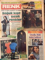 RENK GAZETESİ DOĞUM GÜNÜ HEDİYESİ 22 EKİM 1983 -Cüneyt Arkın