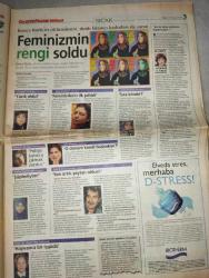 MİLLİYET DOĞUM GÜNÜ GAZETESİ  -30 Ocak 2000-Murat Kekilli-Ayşenur Yazıcı-Aysun Önen-Deniz Kutlukkan-Ayşegül Sönmez-Konca Kuriş-Şahide Yazıcıoğlu-Yasgül Aldoğan-Ayşe Düzkan-Sibel Eraslan-Mine G. Kırıkkanat-Lale Mansur-Emine Şenlikoğlu-Faik Bulut-Ömer Onan-Gürbüz Evren  Kekilli’yi kimseler tutamaz-Of Alman-Mızık-a-Pamuk Güce-Art niyet-Modada botanik rüzgar-Osmanlı’da giysi-Feminizmin rengi soldu-Yazık oldu-Feministlerin ilk şehidi-Sıra kimde-Pisliğe batınca çıkmak zordur-O dönem kimdi başbakan-Şüpheliyim-Sen artık şeytan oldun-Siyaset aracı olarak rüya-Herkes başka giyiniyordu