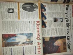 MİLLİYET DOĞUM GÜNÜ GAZETESİ  -30 Ocak 2000-Murat Kekilli-Ayşenur Yazıcı-Aysun Önen-Deniz Kutlukkan-Ayşegül Sönmez-Konca Kuriş-Şahide Yazıcıoğlu-Yasgül Aldoğan-Ayşe Düzkan-Sibel Eraslan-Mine G. Kırıkkanat-Lale Mansur-Emine Şenlikoğlu-Faik Bulut-Ömer Onan-Gürbüz Evren  Kekilli’yi kimseler tutamaz-Of Alman-Mızık-a-Pamuk Güce-Art niyet-Modada botanik rüzgar-Osmanlı’da giysi-Feminizmin rengi soldu-Yazık oldu-Feministlerin ilk şehidi-Sıra kimde-Pisliğe batınca çıkmak zordur-O dönem kimdi başbakan-Şüpheliyim-Sen artık şeytan oldun-Siyaset aracı olarak rüya-Herkes başka giyiniyordu