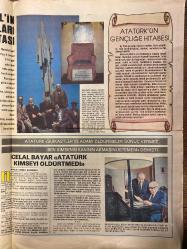 TERCÜMAN GAZETESİ DOĞUM GÜNÜ HEDİYESİ - 19 MAYIS 1978 -Osman Kocaoğlu-Anadol Hanım-Mustafa Kemal-Padişah Vahdettin-İngiliz General Milne-Mustafa Kemal Paşa-Halide Edip Hanım-Meclis Reisi Mustafa Kemal-Meral Çakır-Melike Esen-Kamil Mısırlı-Mehmet Akif-Benazir Butto-Hakkı Tarık Us-Mehmet Emin Yurdakul-Ziya Gökalp-Ali Fuat Paşa-Rauf Orbay-İsmet Paşa-Selahattin Köseoğlu-Celal Bayar-Mustafa Kemal Atatürk-Hala sömürülen yardım konusu-Milli mücadeleye 100 milyon rubleyi Ruslar değil Buhara Türkleri vermişti-Buhara Cumhuriyeti-Bir Bolşeviğin itirazı-Anadol Hanım kimdi?-Milli Mücadele’nin klasik kronolojisi-Türkiye Büyük Millet Meclisi’nin azap günleri-Ankara’da ilk tango ve ilk yabancı hanımlar-8 odalı meclisin ranza altı milletvekilleri-Milli Mücadele’de Sünni-Alevi ittifakı-Piramit tepesinde başlayan ihtilaf-Yıkılışın ve 19 Mayıs’ın rakamlarla asker bilançoları-Mustafa Kemal’in korku anları ve kader noktası-Celal Bayar: “Atatürk kimseyi öldürtmedi”-Atatürk (suikastler ve adam öldürmeler sonu